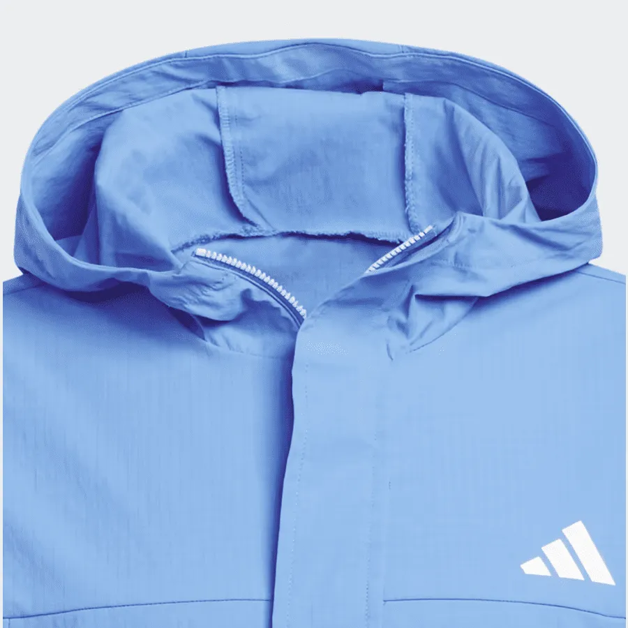 Adidas 2023 Ripstop 1/4 Zip Golf Hoodie - Blue