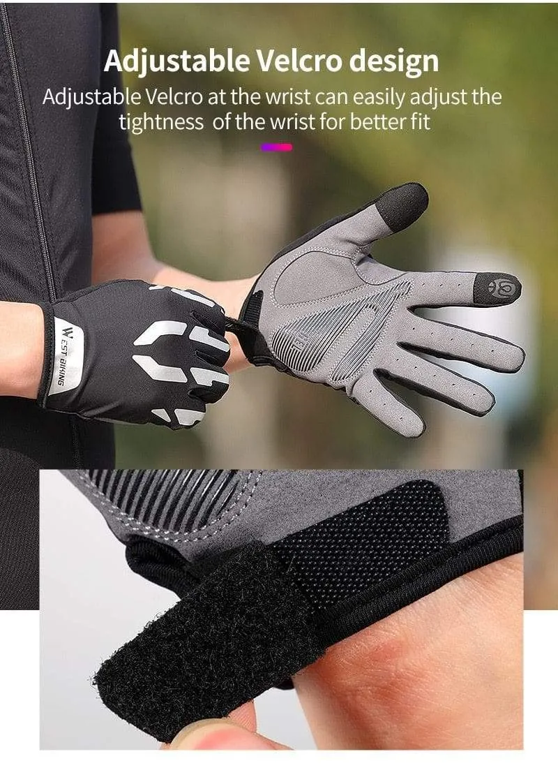 Anti Slip Gel Pad Bicycle Gloves Gel Pad Short Half Finger Cycling Gloves Breathable Outdoor Sports Men MTB Bikes Gloves