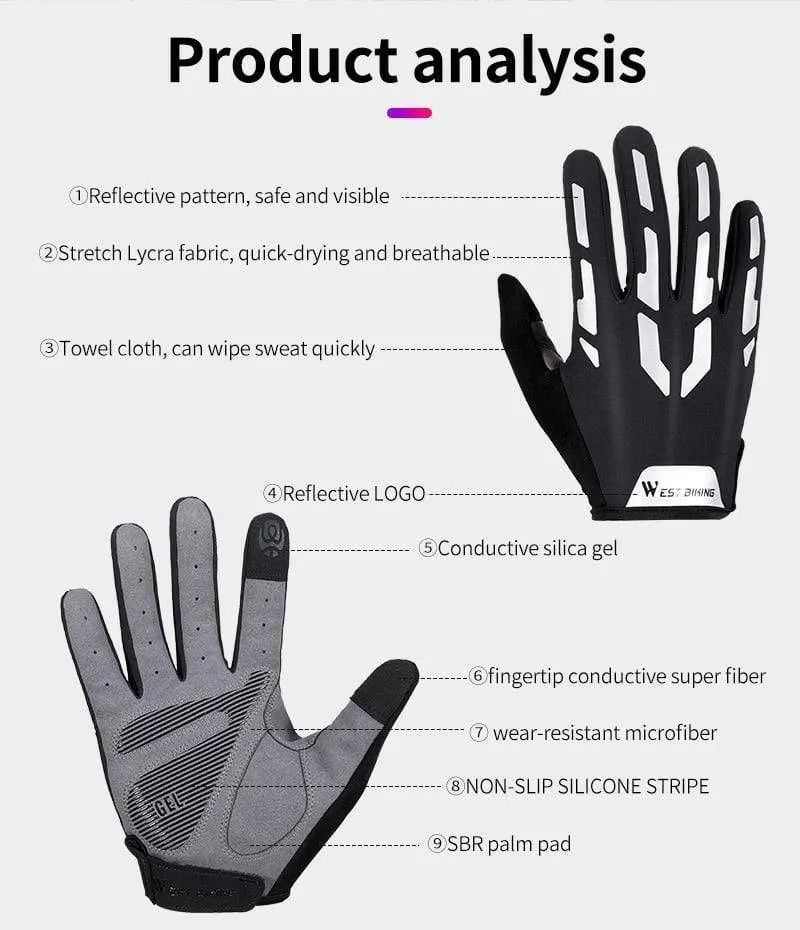 Anti Slip Gel Pad Bicycle Gloves Gel Pad Short Half Finger Cycling Gloves Breathable Outdoor Sports Men MTB Bikes Gloves