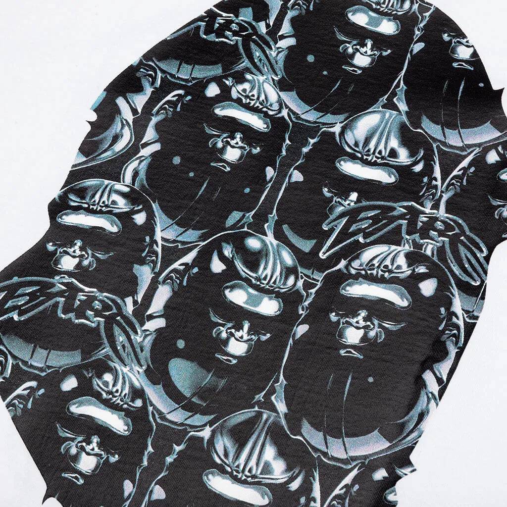 Ape Head Graffiti Big Ape Head Tee - White/Black