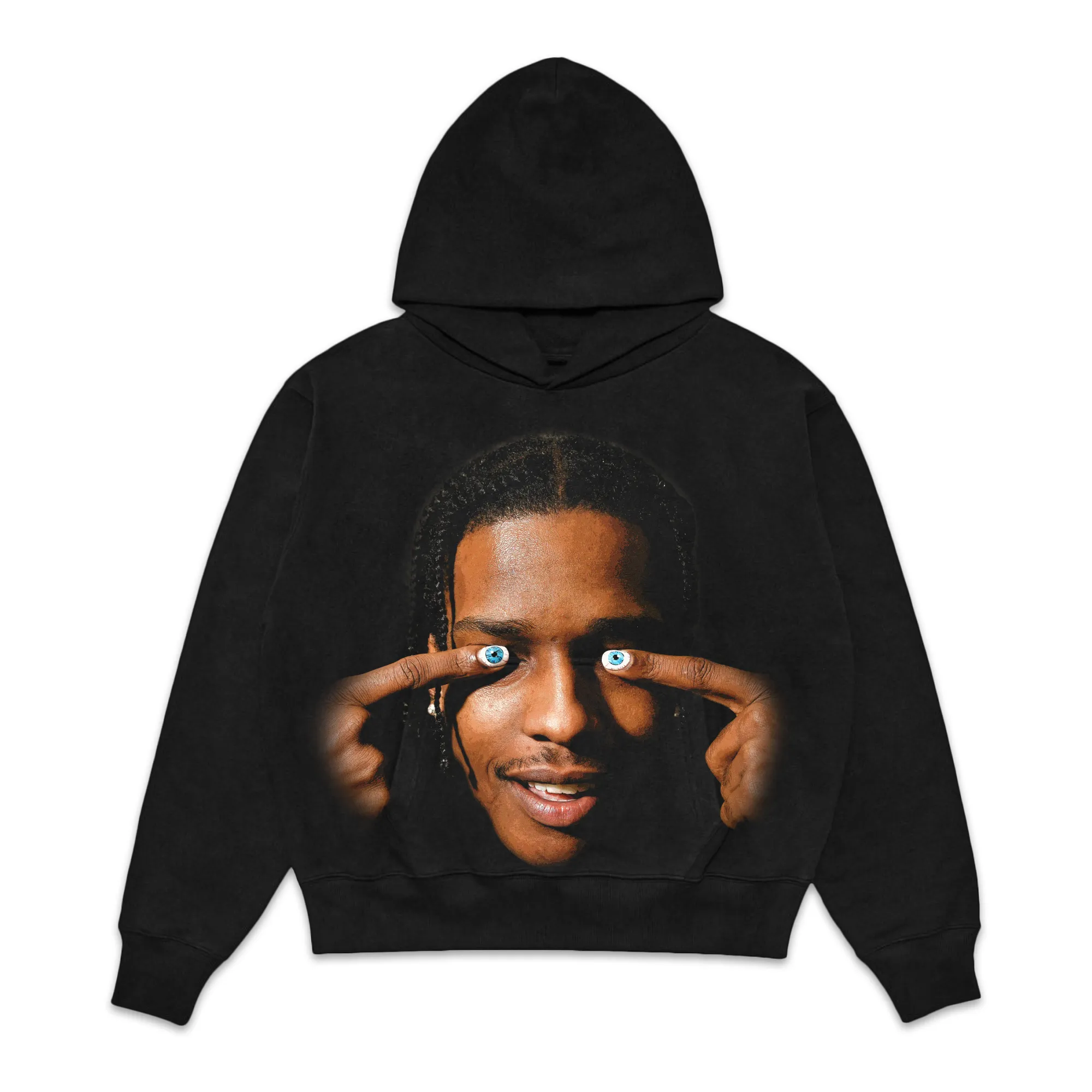 ASAP Rocky Jumbo Fleece Graphic Hoodie