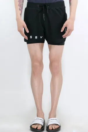 ASRV Tetra-Lite 5 Inch Liner Shorts - Black