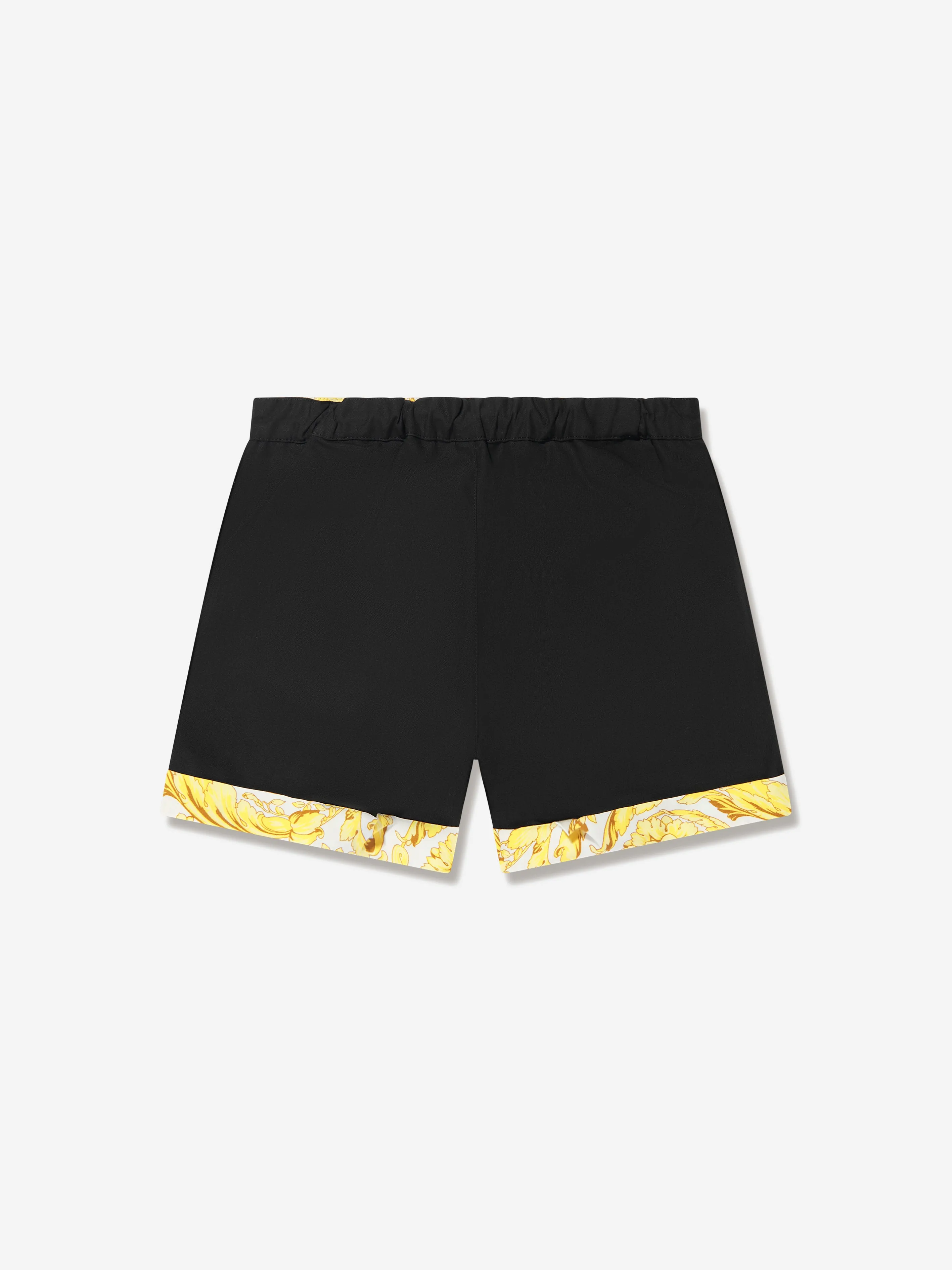 Baby Boys Borroco Trim Shorts in Black