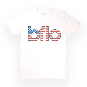 BFLO With Flag Design UV Color Changing Short Sleeve Shirt