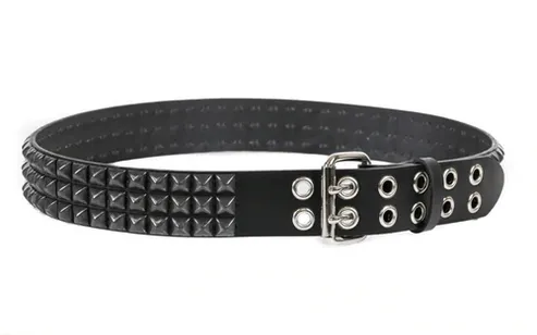 Black stud belt