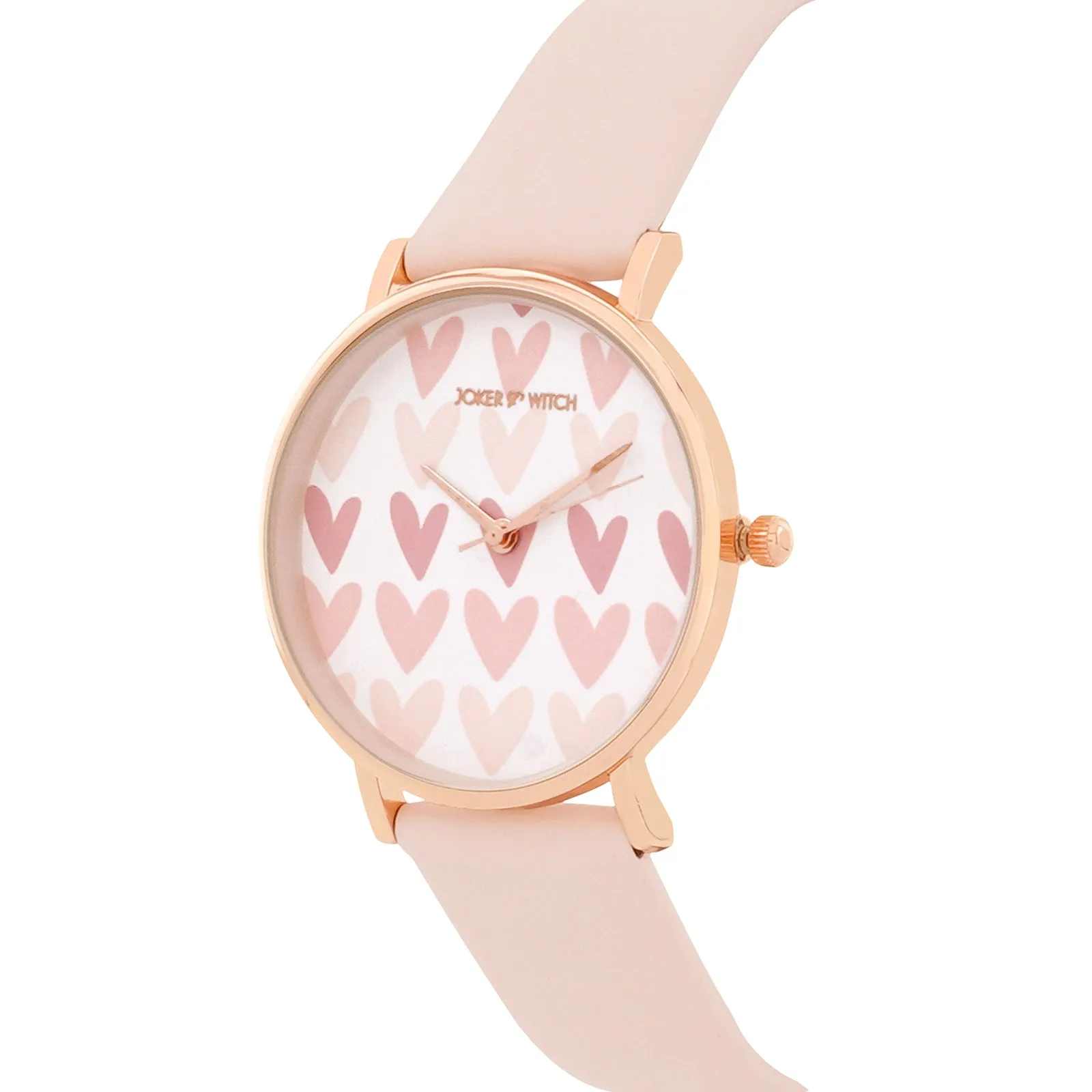 Blissful Pink PU Strap Watch