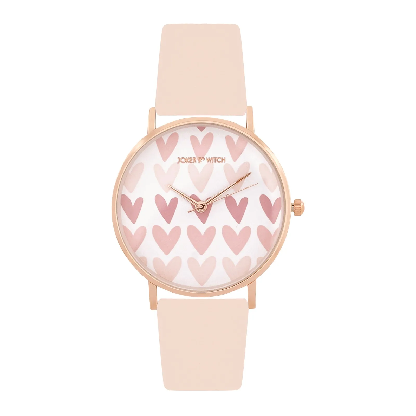 Blissful Pink PU Strap Watch