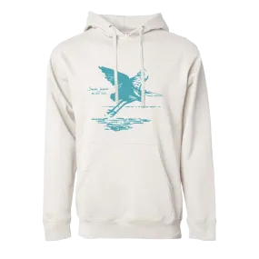 Blue Heron Suite Off-White Pullover Hoodie