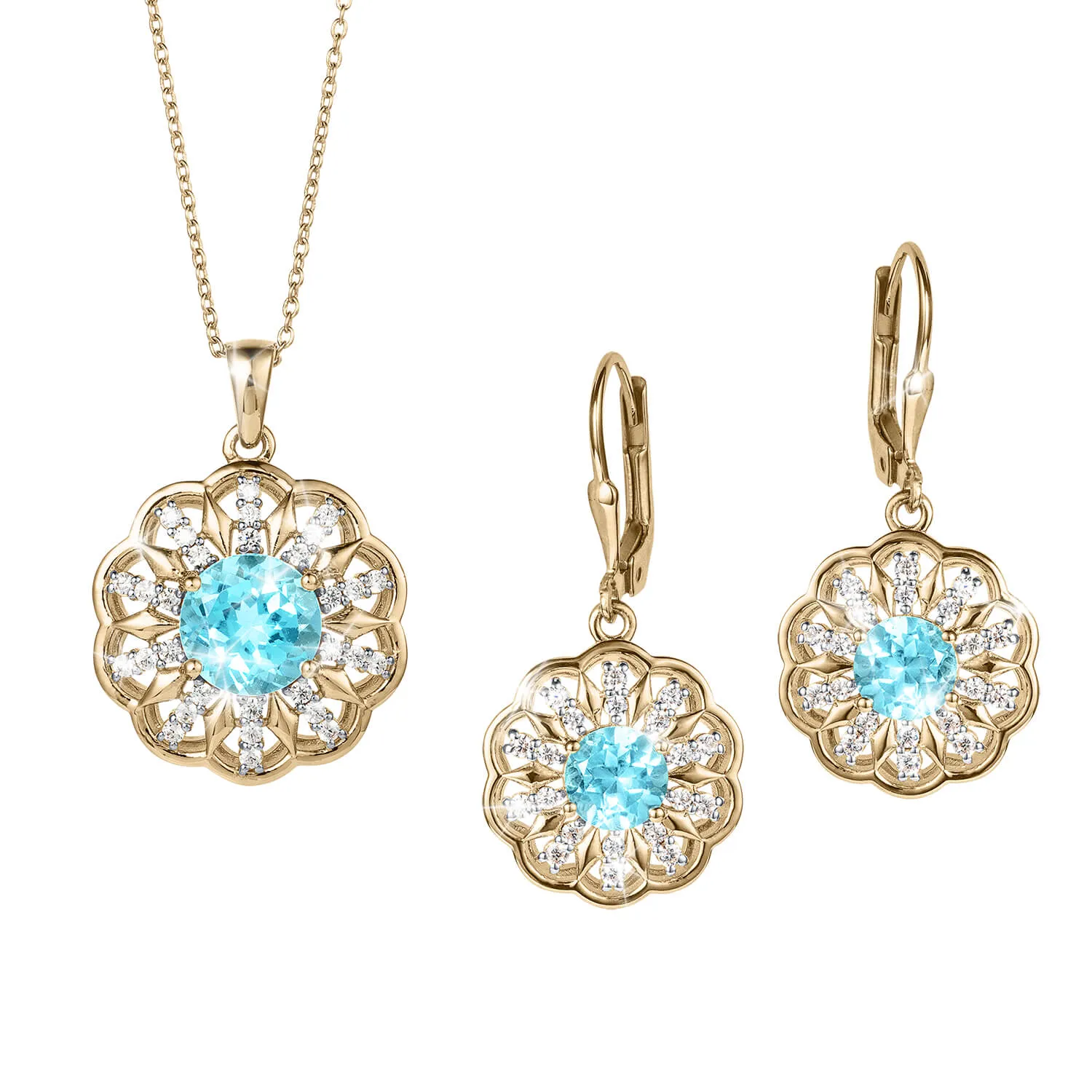 Blue Topaz Bloom Collection