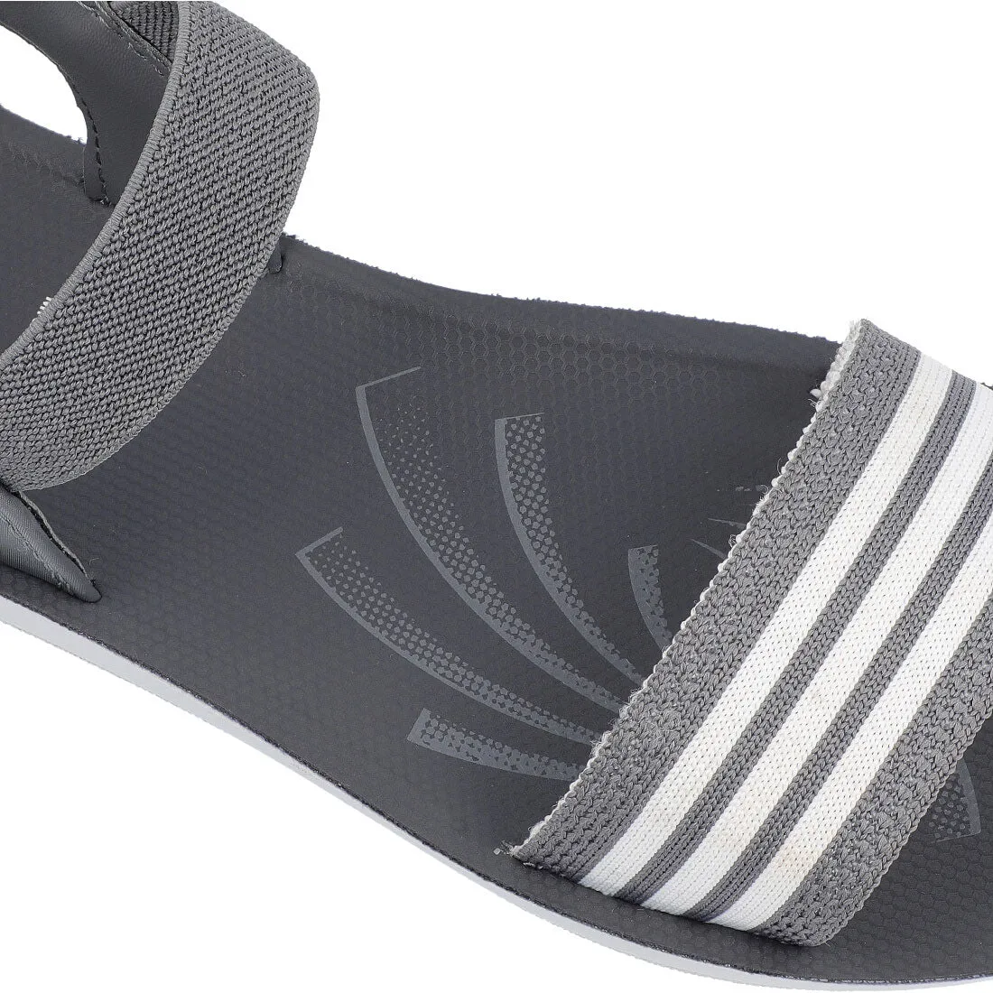 Blue Tyga Womens Ankle Strap Flat Sandals  - BT2702 Grey