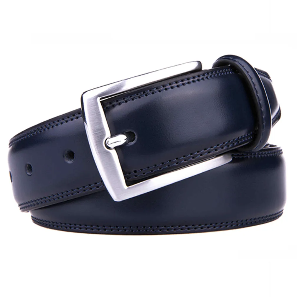 Braveman Men's Classic Genuine Leather Dress Belt