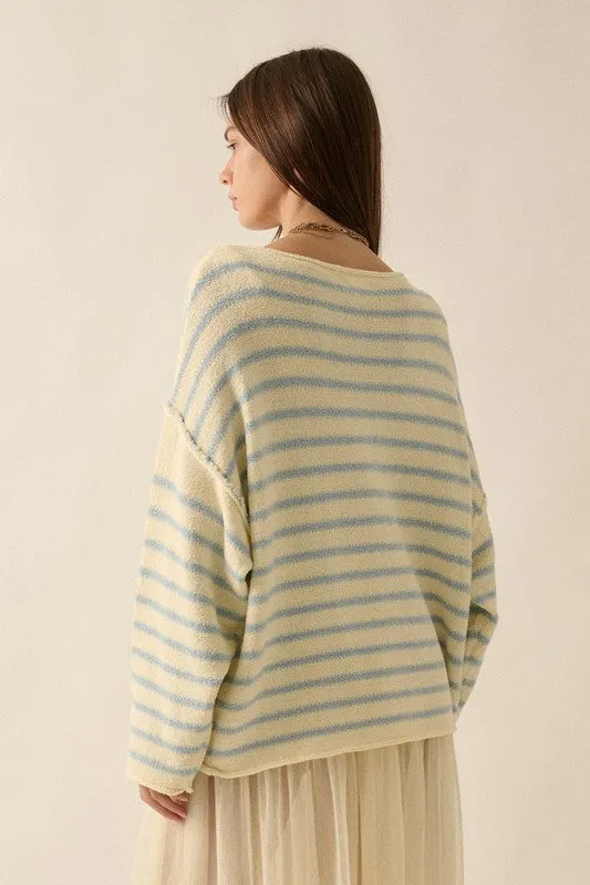 Camila Striped Oversized Sweater