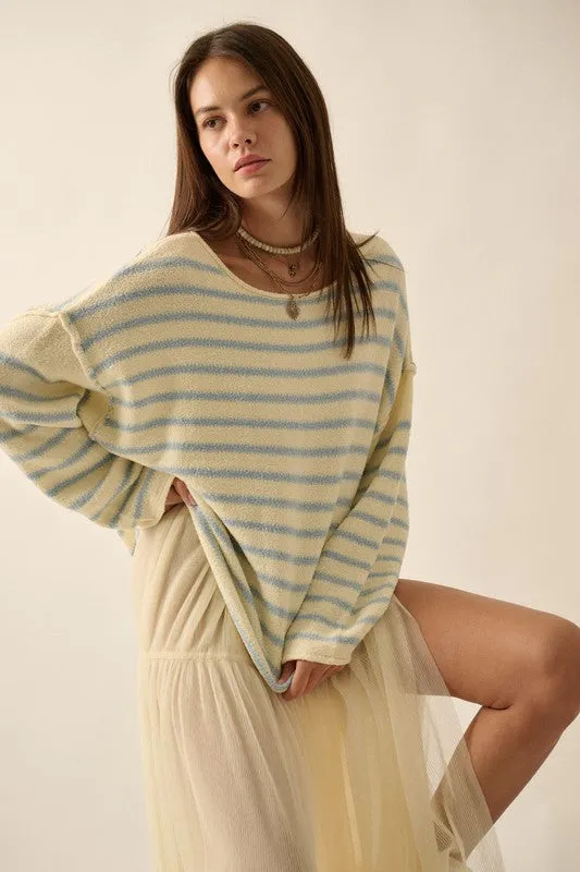 Camila Striped Oversized Sweater