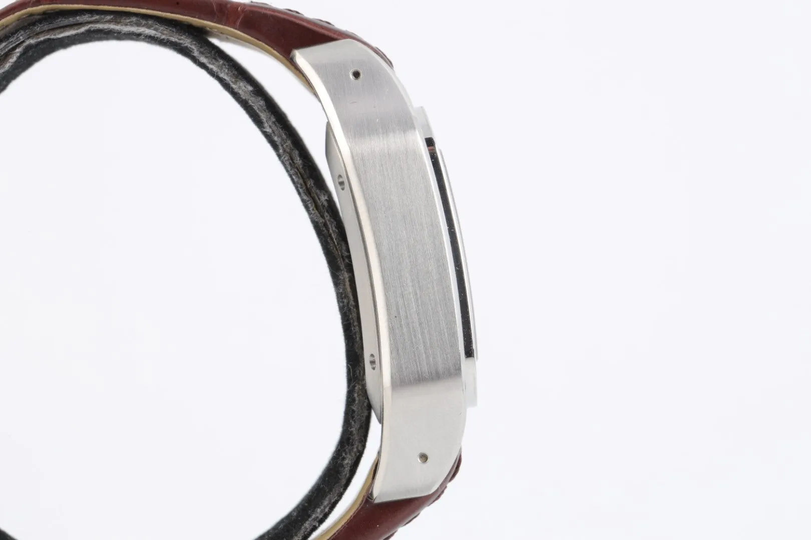 Cartier Santos 100 "Midsize" 2878 Stainless Steel 33mm Watch