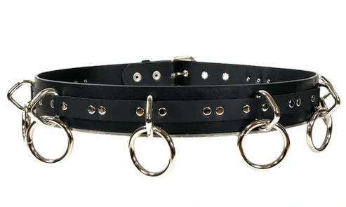 D-Ring leather belt