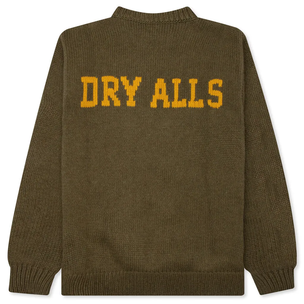 Dachs Knit Sweater - Green