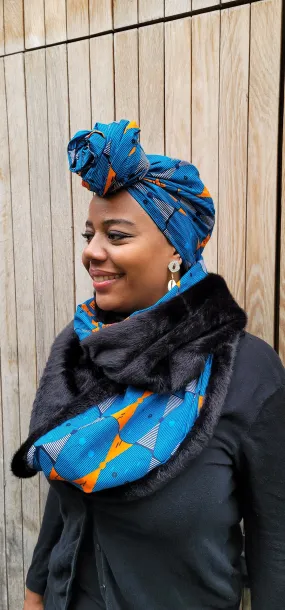 DENAYI AFRICAN PRINT HEADWRAP