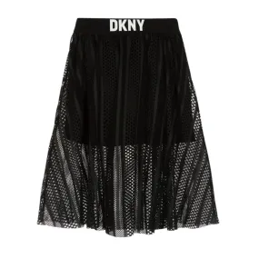 Dkny Skirt Logo Black