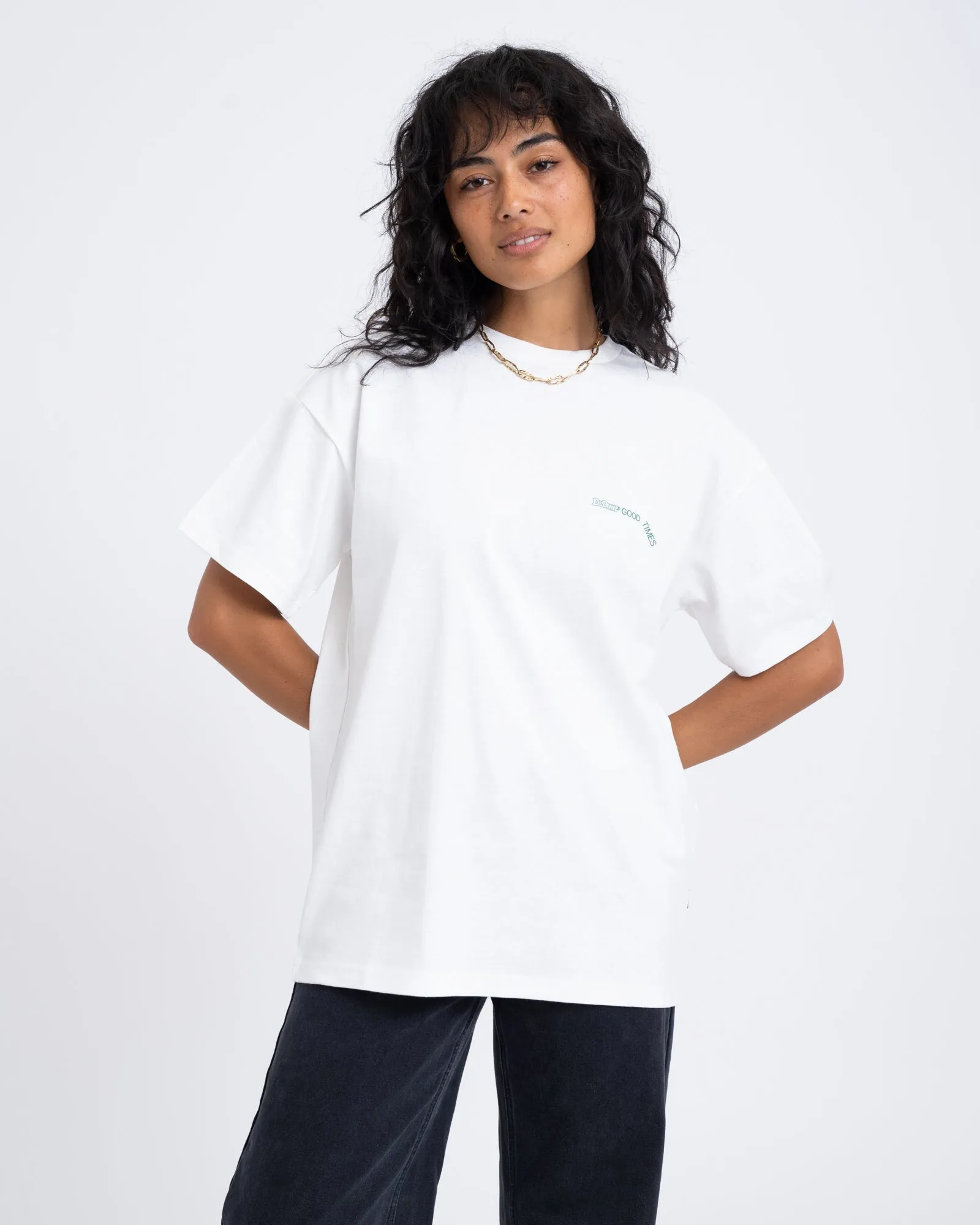 Dr. Denim Trooper Tee Off White Peace