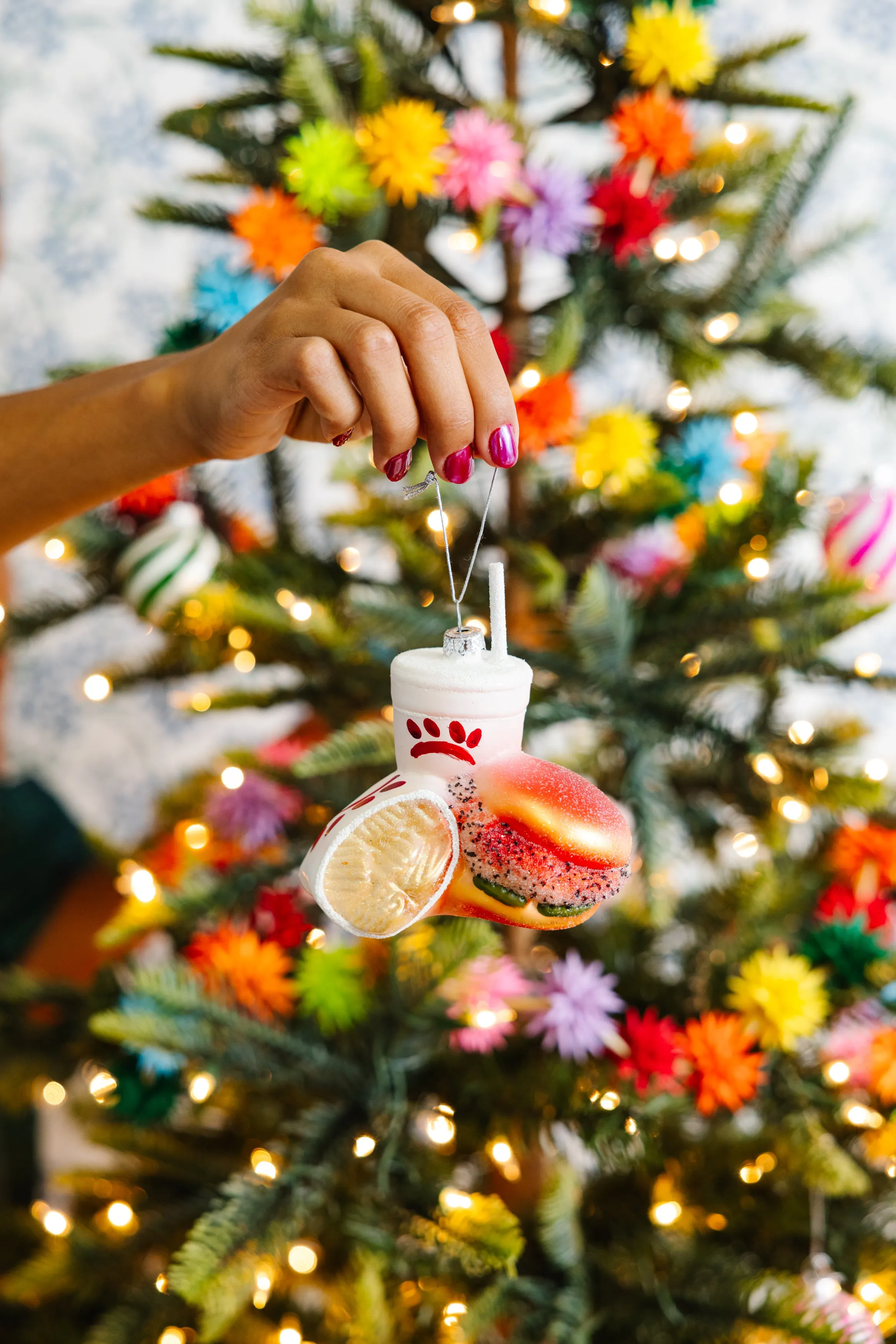 Eat Mor Chikin Ornament