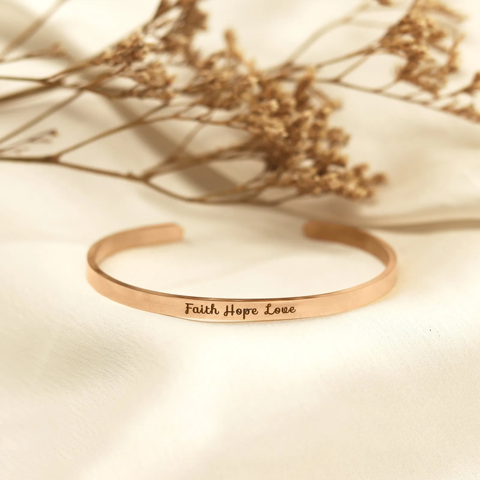 Fairy Light Rosegold Watch Bracelet Stack