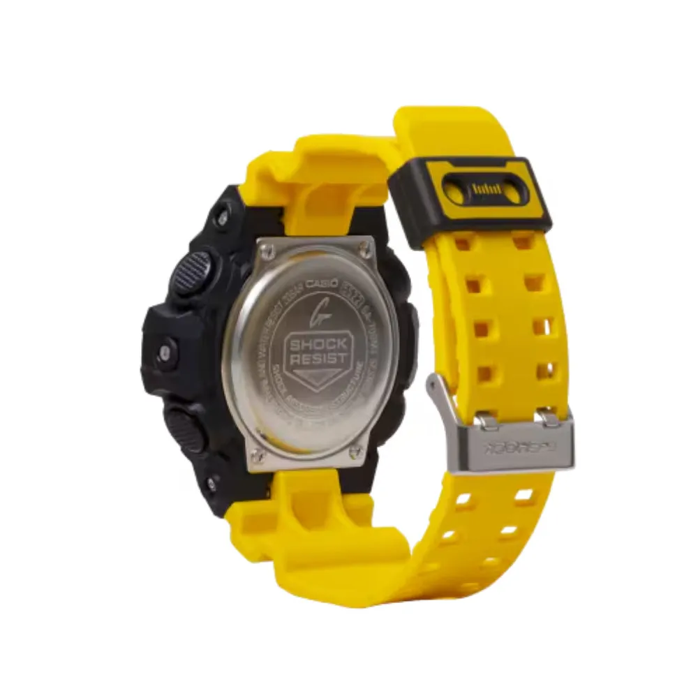 G-Shock Analog-Digital GA-700 Series, Yellow and Black GA700MT-1A9