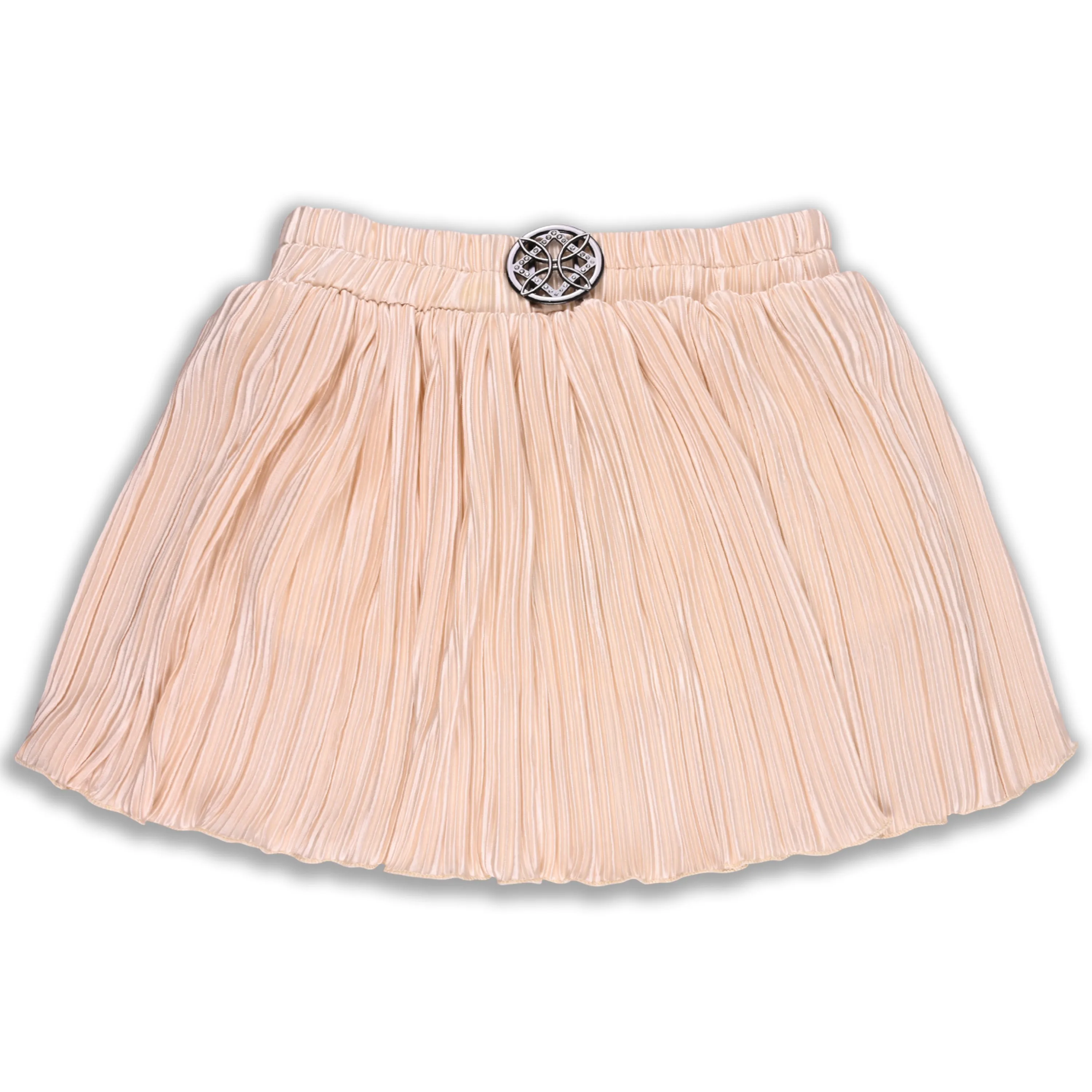 Girls Above Knee Length Accordion Pleat Skirt