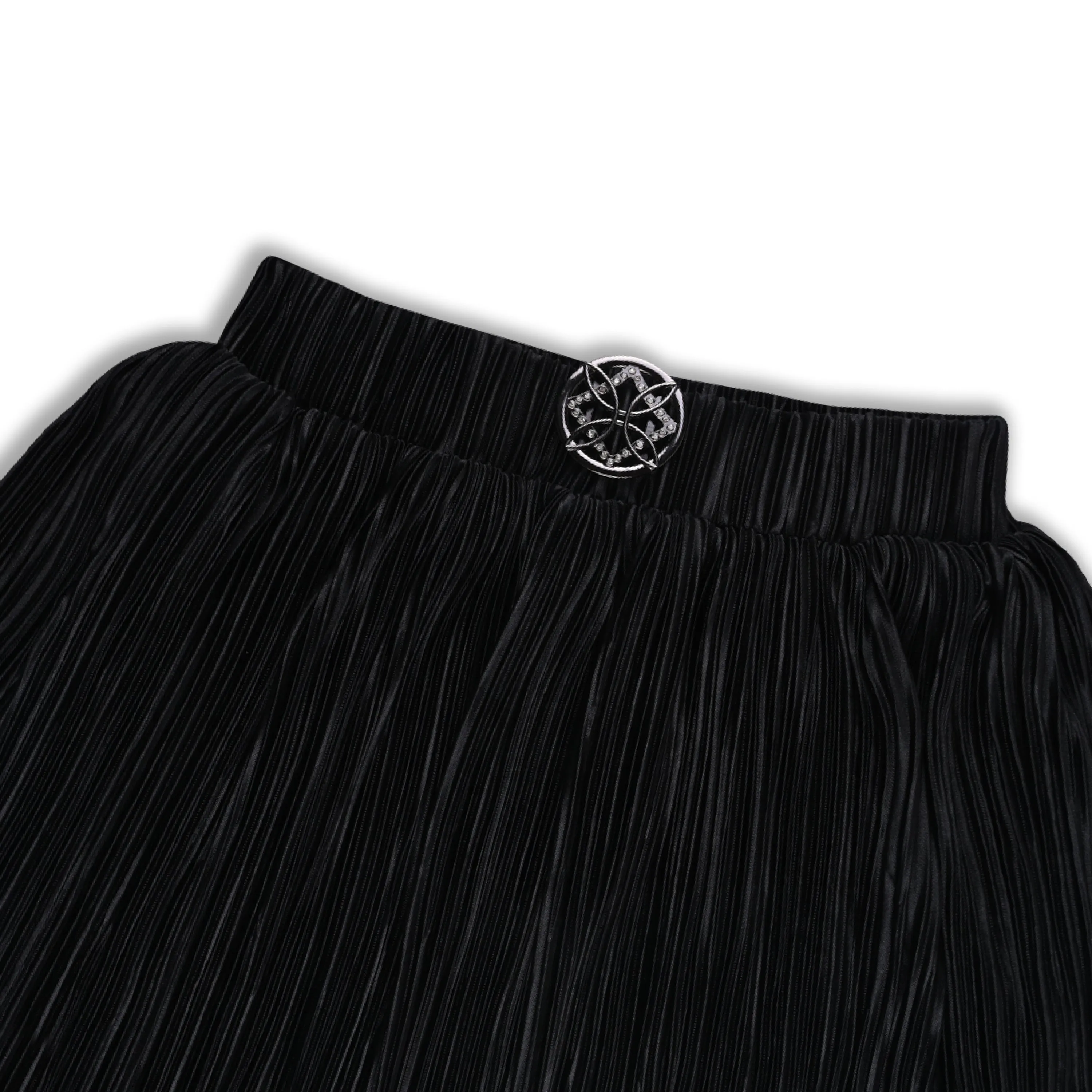 Girls Above Knee Length Accordion Pleat Skirt