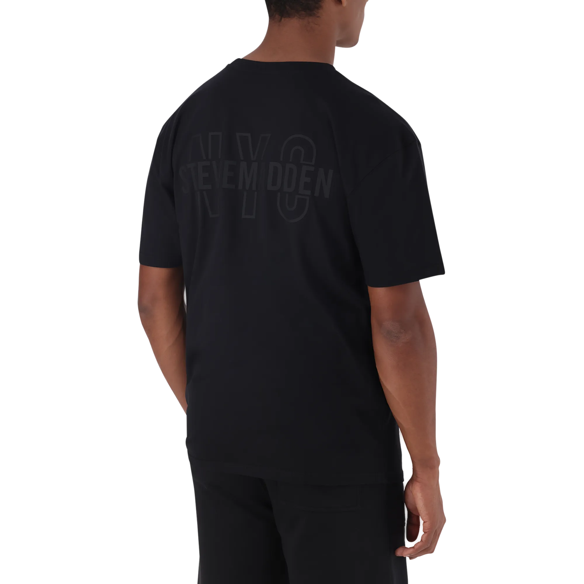 GRAYSON BLACK BOXY LOGO T-SHIRT