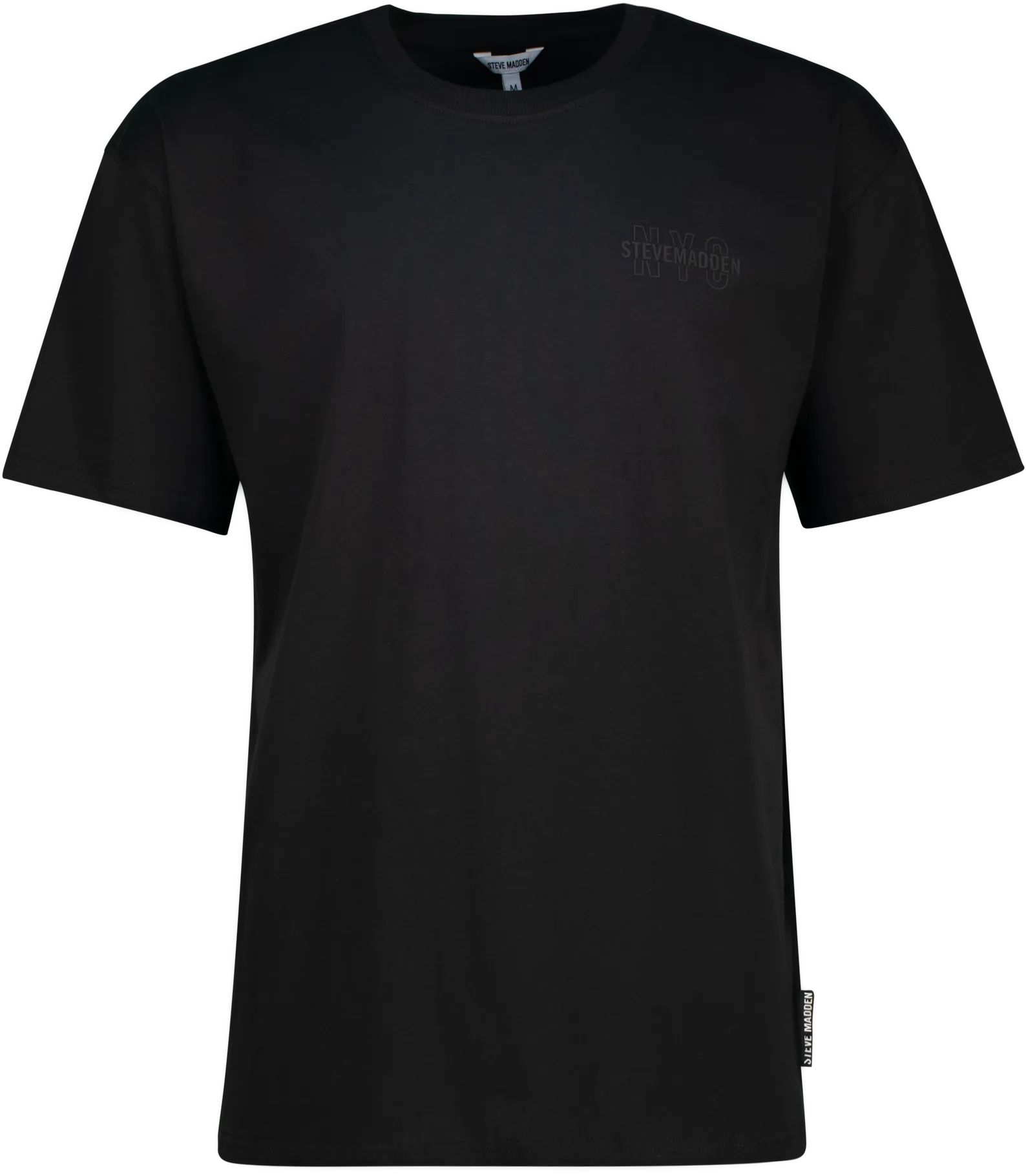 GRAYSON BLACK BOXY LOGO T-SHIRT