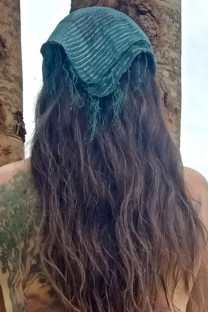 Green Glitter Scarf