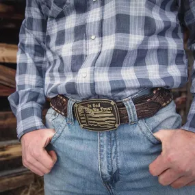 In God We Trust Belt Buckle