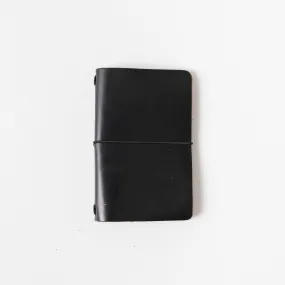 Jet Black Travel Notebook