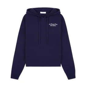   Le Bristol Paris Cashmere Hoodie 'Navy White'