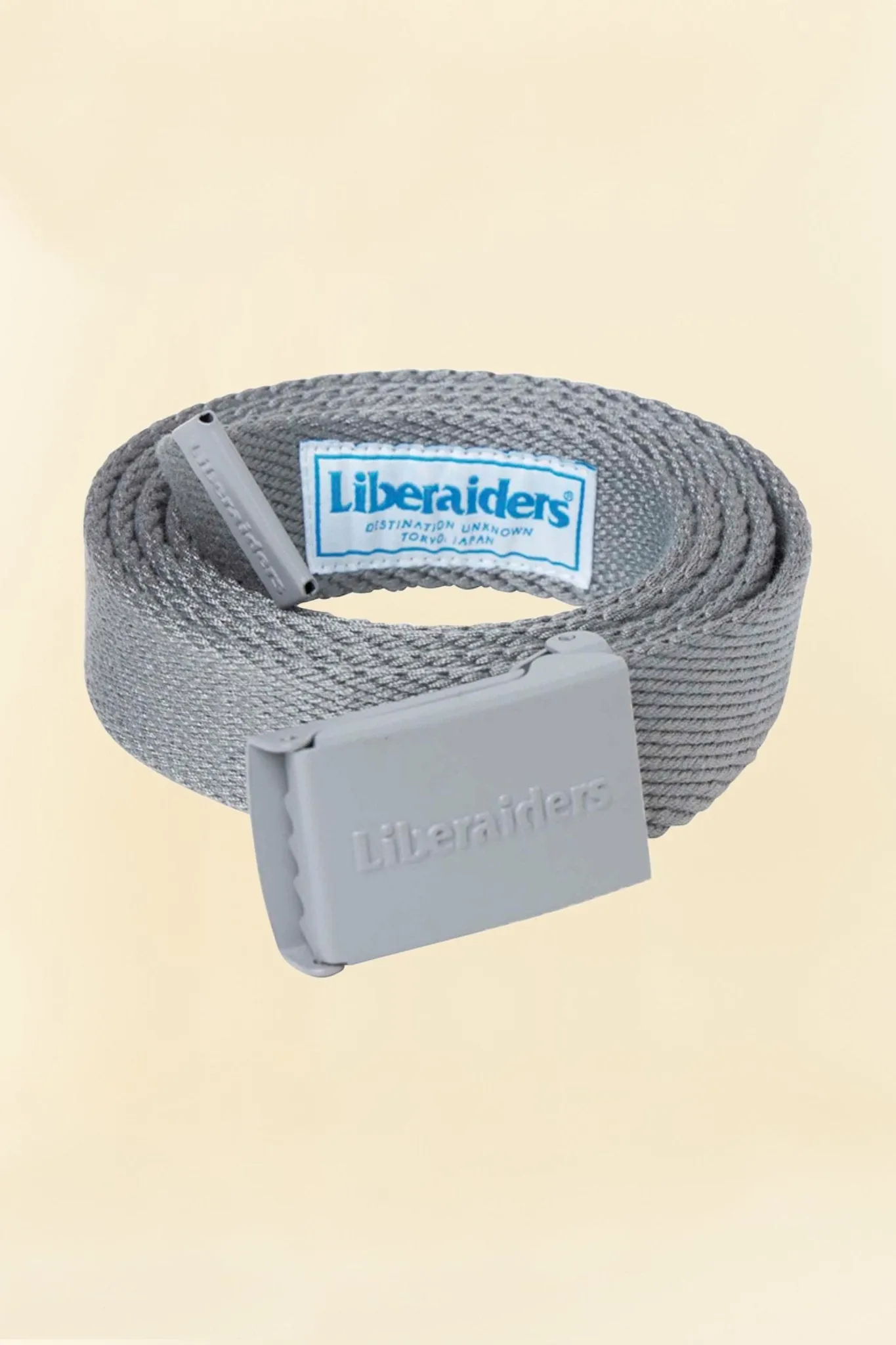 Liberaiders Emboss Logo Belt - Grey