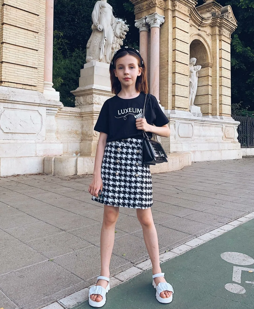 LUXELIM kids T-Shirt black