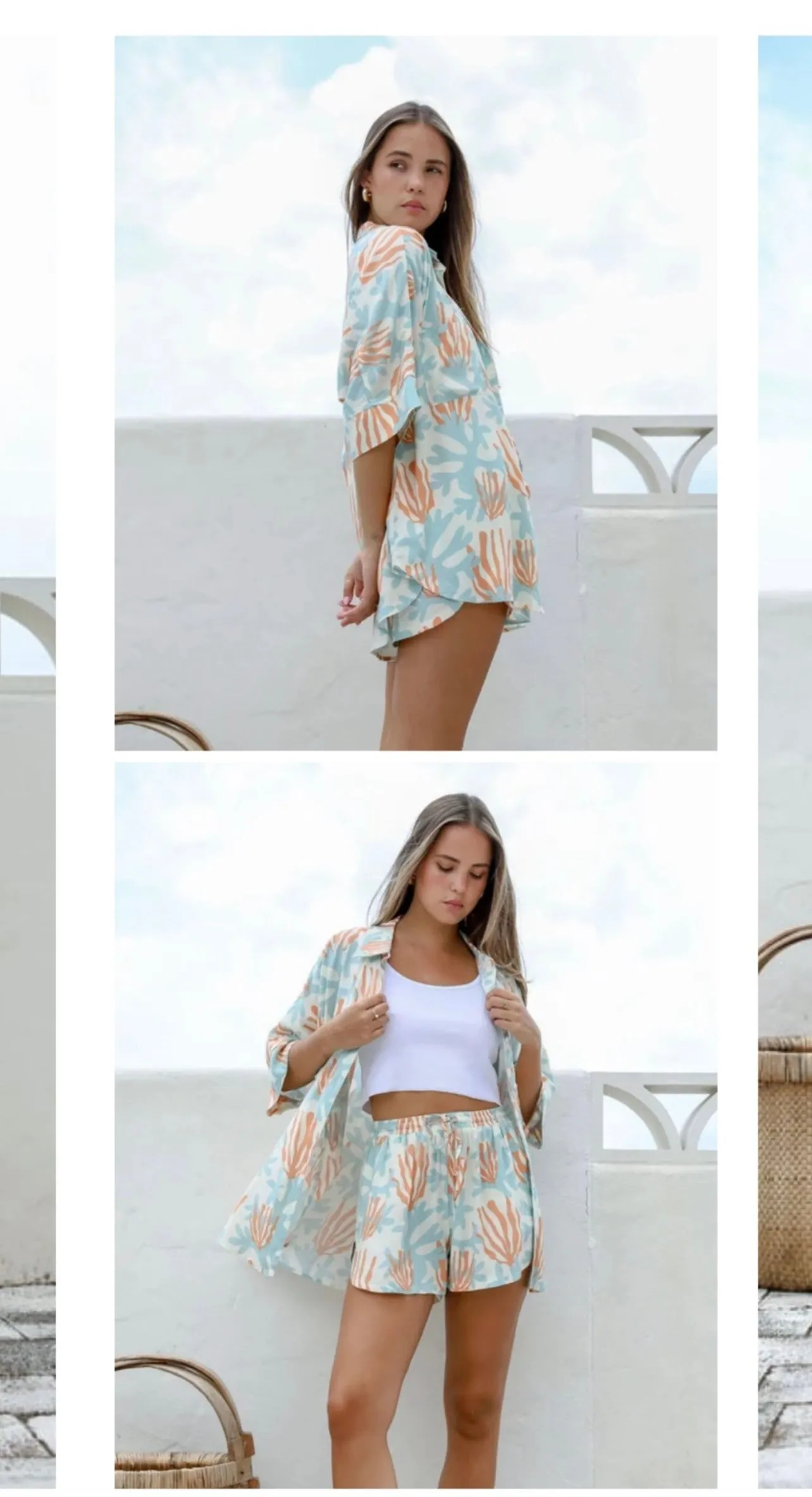 MAJORCA shirt and shorts set