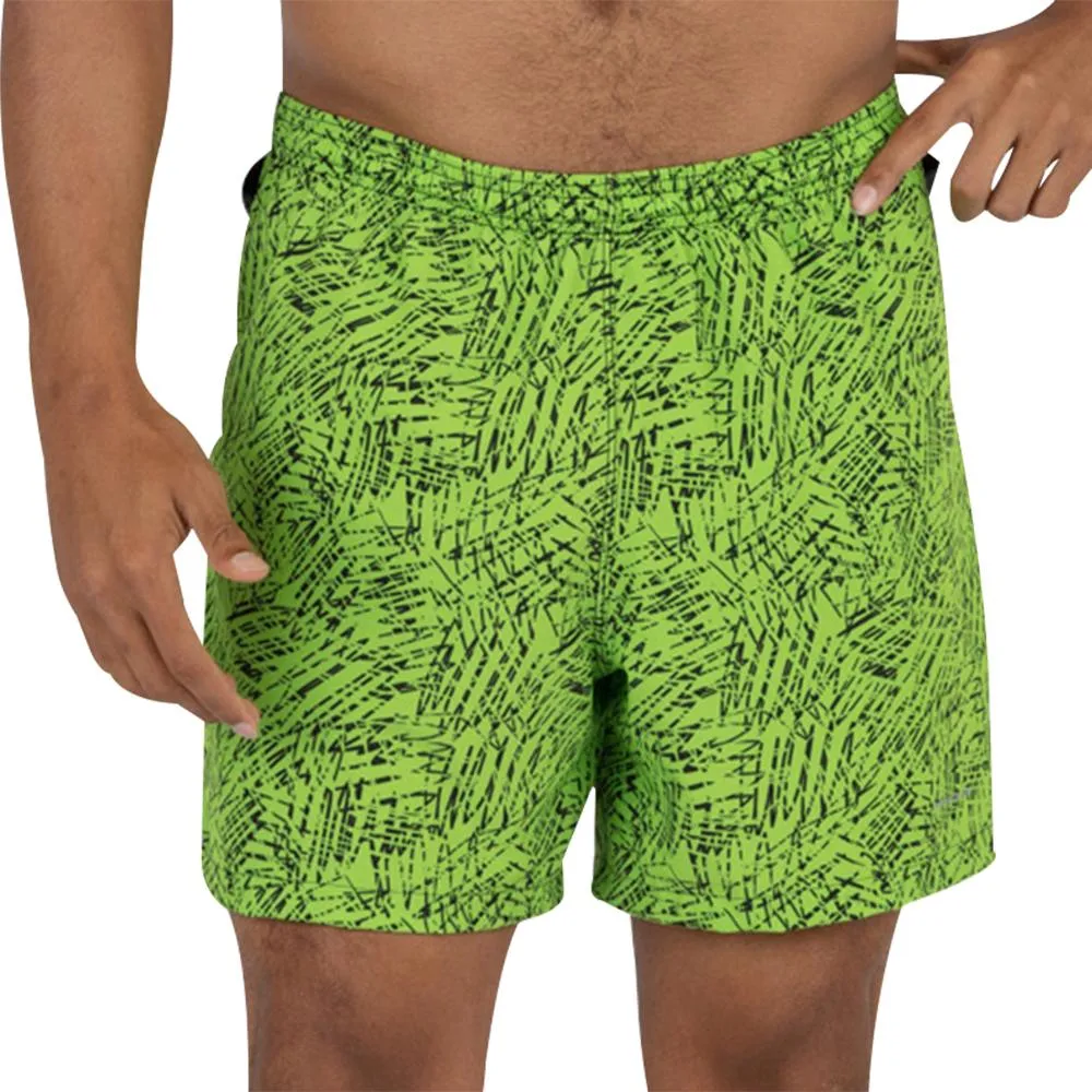 Men's 2-N-1 5 Inch Ultra Running Shorts- Hyper Lime