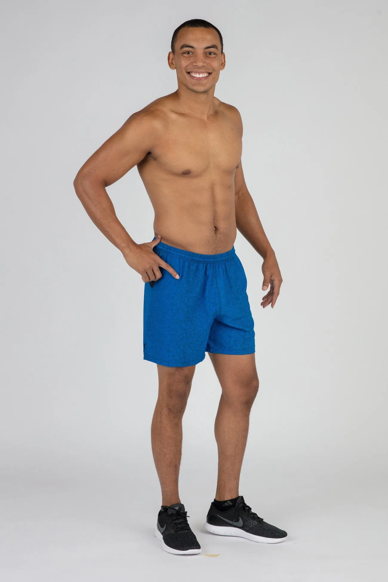 Men's 5 Inch Ultra Running Shorts- CYPHER ELECTRIC