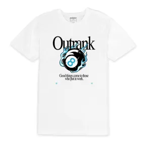 Mens Outrank Put In Work T-Shirt (White)