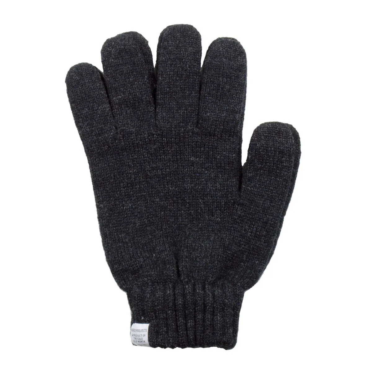 Norse Projects - Norse Wool Gloves - Charcoal Melange