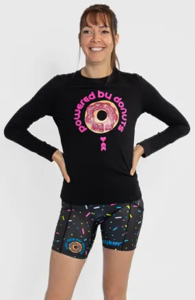 Powered By Donuts Long Sleeve Tee