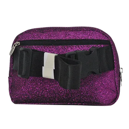 Purple Glitter NGIL Belt Bag