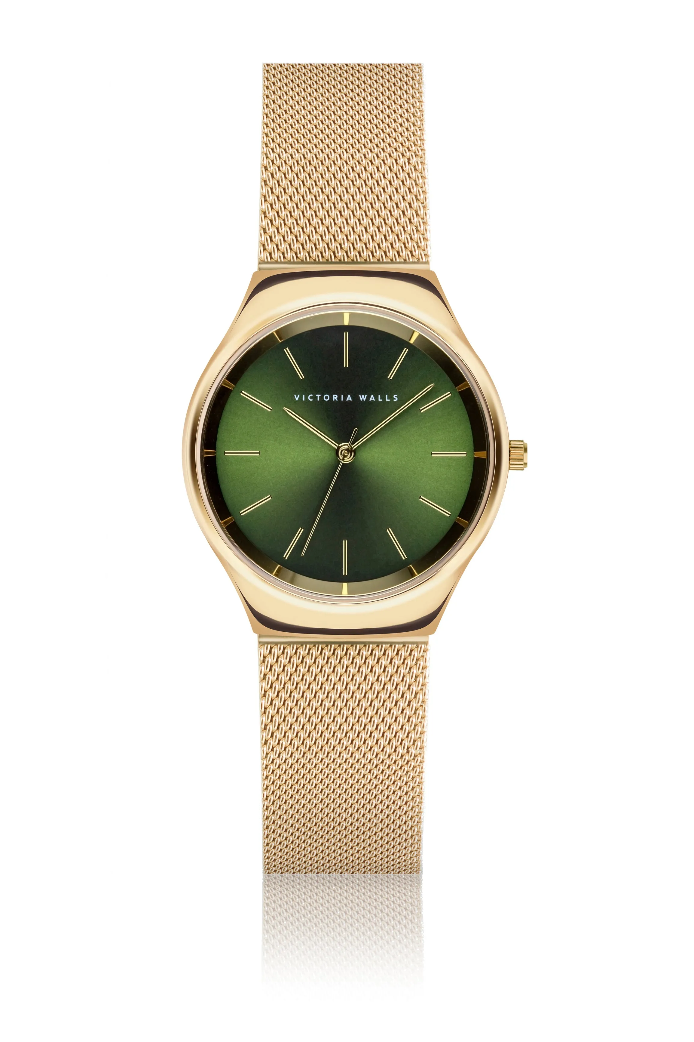 Quartz Gold Mesh Watch