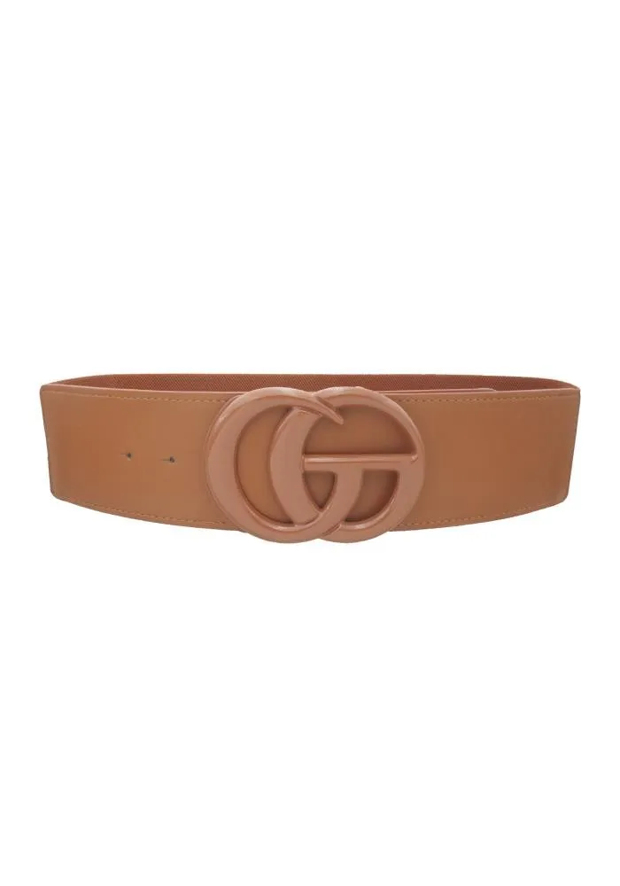 Regular Size Color Coated Go Buckle Belt