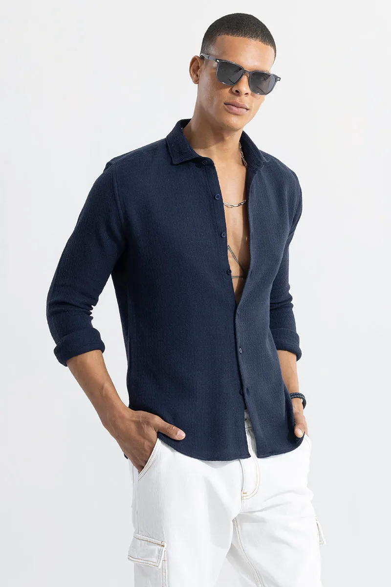 RelaxKnit Navy Shirt