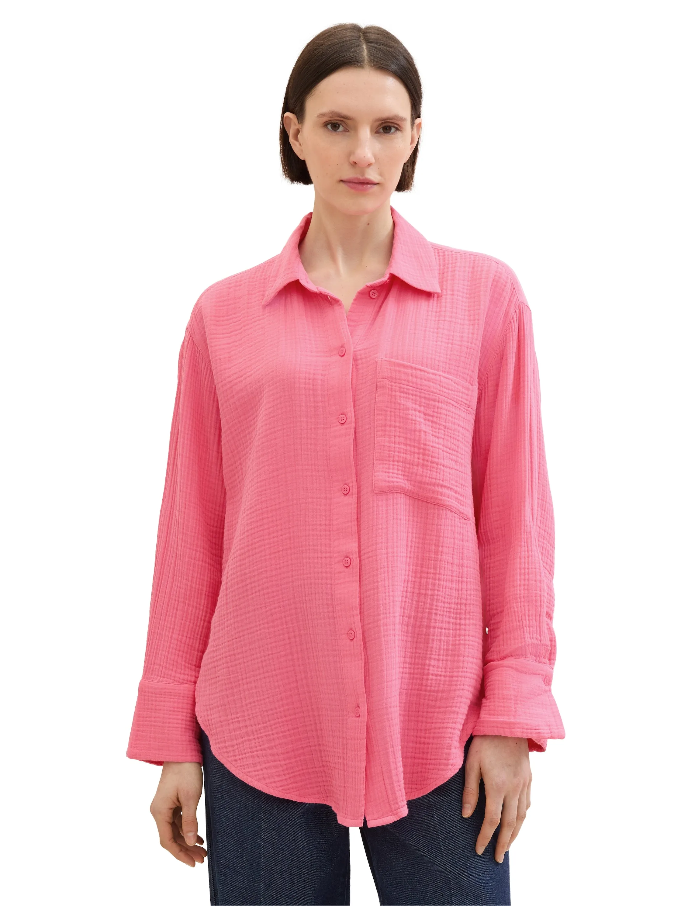 structured blouse shirt