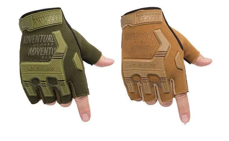 Tactical Gloves Camouflage Military Mittens For Fitness Gym Male Antiskid Motocycle Men Women Moto Half Finger Gloves