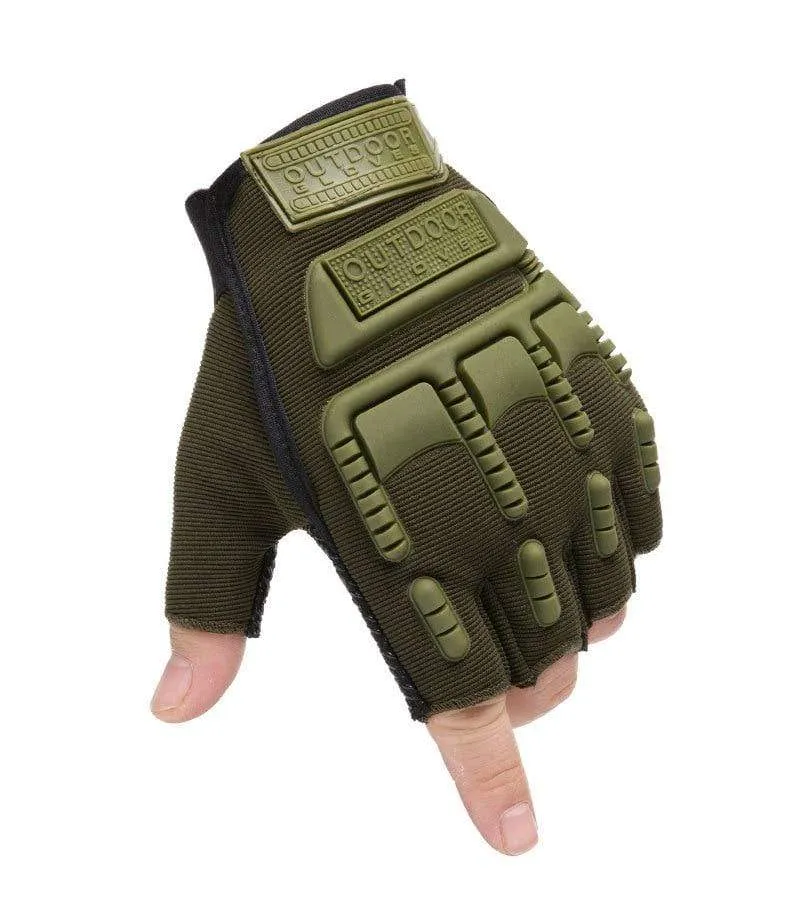 Tactical Gloves Camouflage Military Mittens For Fitness Gym Male Antiskid Motocycle Men Women Moto Half Finger Gloves