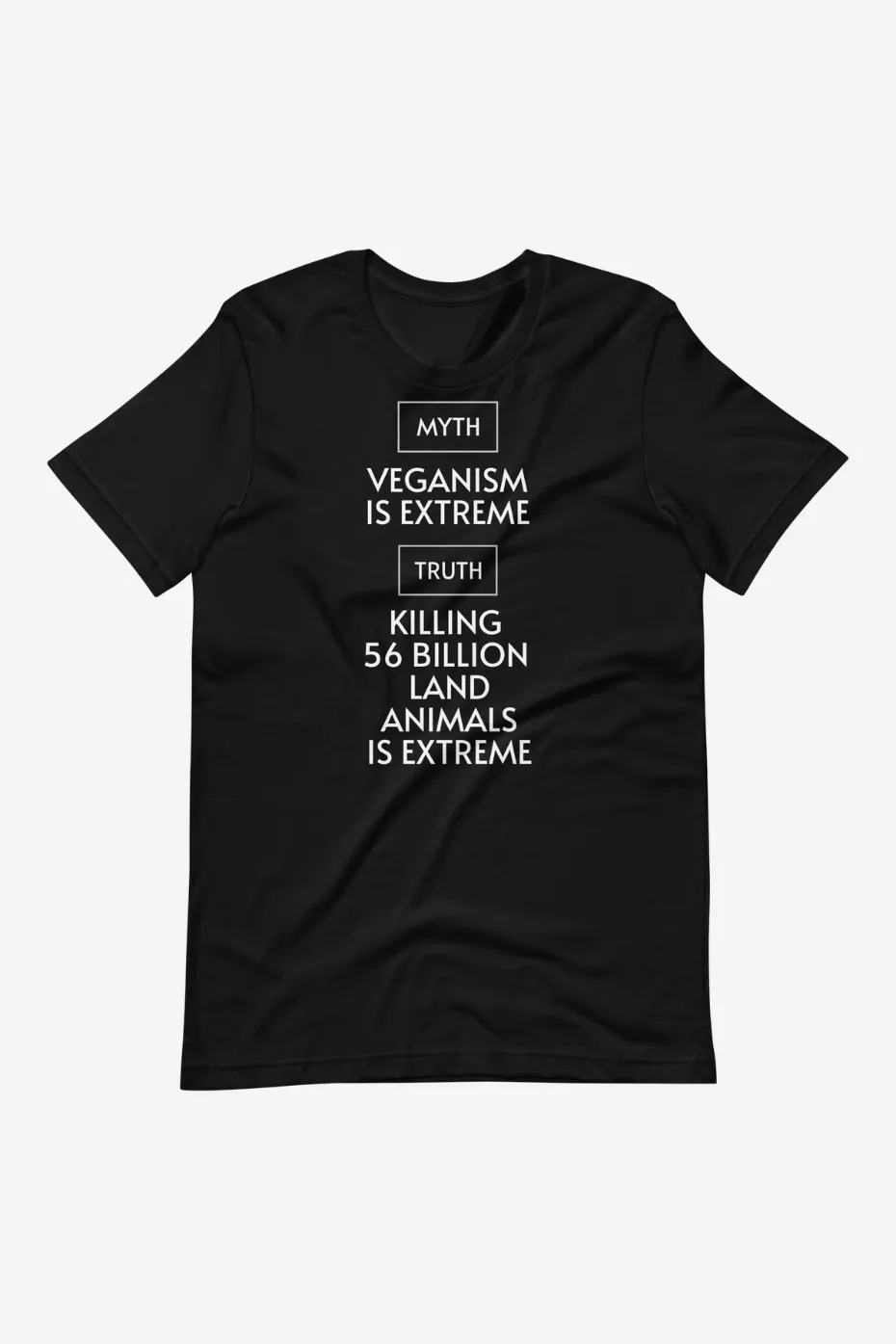 Truth About Veganism Unisex t-shirt